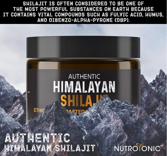 SHILAJIT ORIGINAL HIMALAYA ( el secreto de la vitalidad)