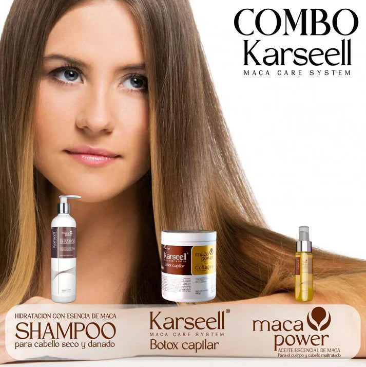 COMBO KARSEELL (beneficios a la salud de tu cabello al instante)