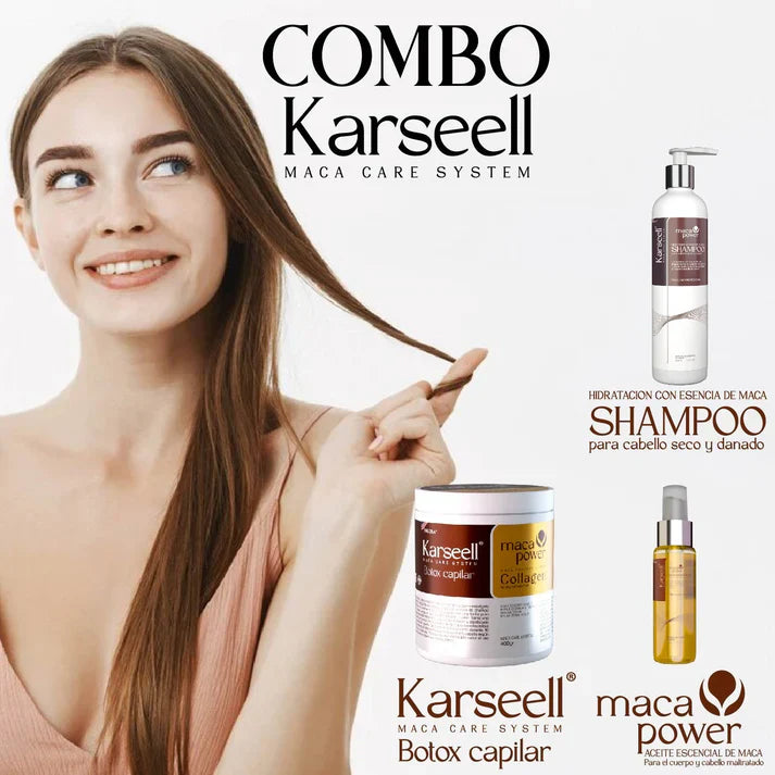 COMBO KARSEELL (beneficios a la salud de tu cabello al instante)